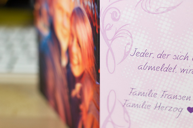 Hochzeitseinladung: Walter & Julia