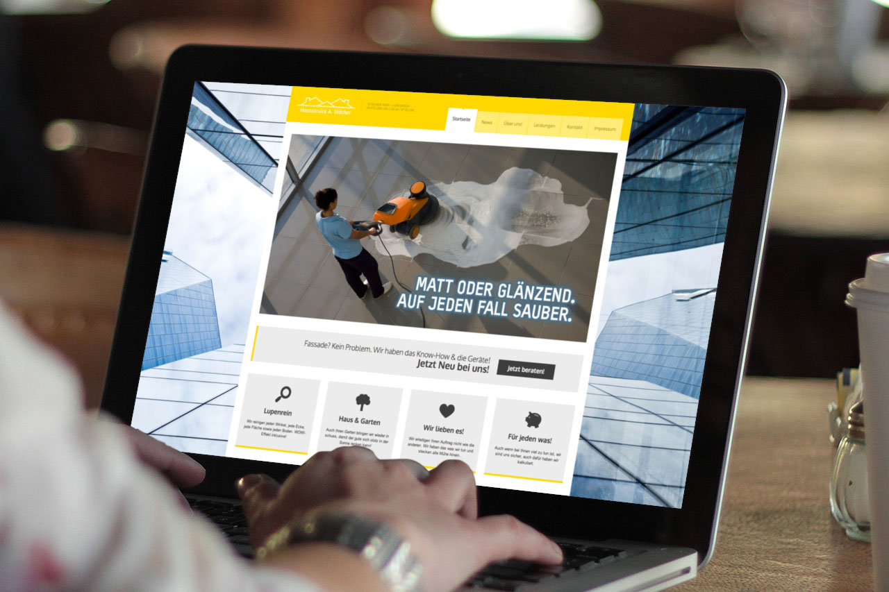 Hausservice Stäcker Website geht Online!